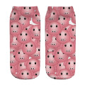 Hot selling cheap cute kids socks 3d piggy animal anti-slip baby socks